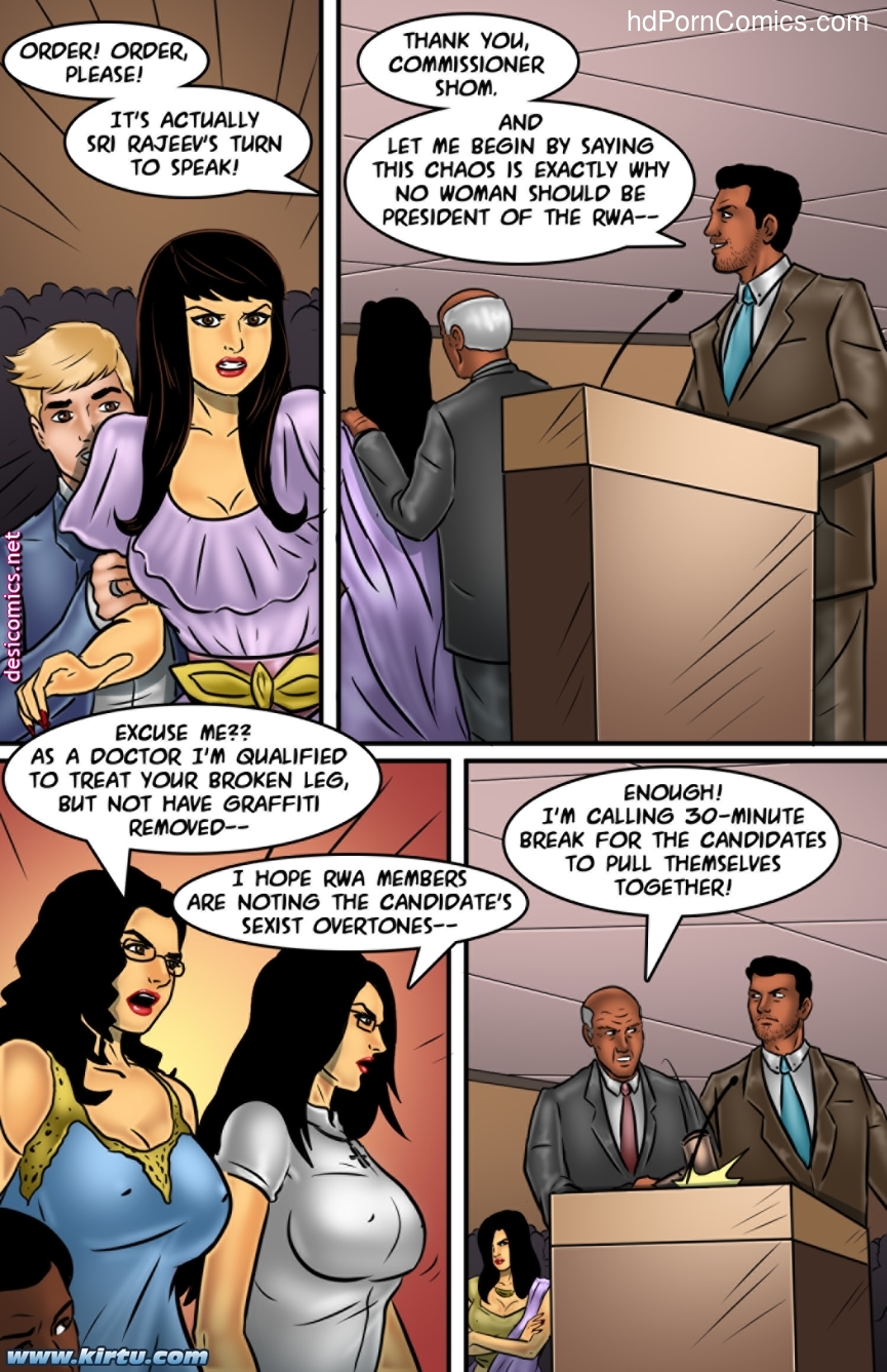 Savita Bhabhi Episode 65- Stuffing Ballot Boxes10 free sex comic
